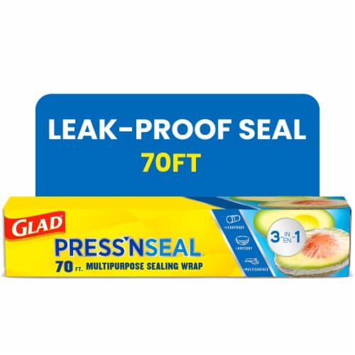 Glad Press'n Seal Plastic Food Wrap, 70 sf - Kroger