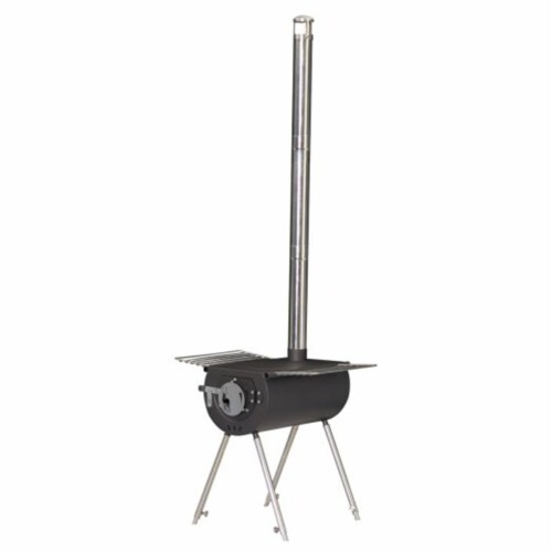 US Stove Company Caribou Backpacker 14 Inch Camp Stove with Extendable Legs Perspective: front
