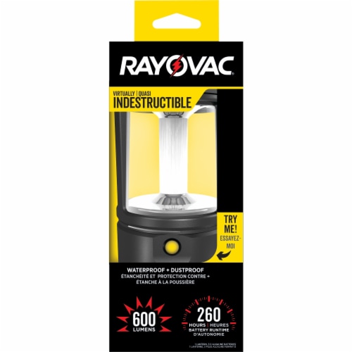 Rayovac® Virtually Indestructible 600 Lumens LED Camping Lantern Perspective: front
