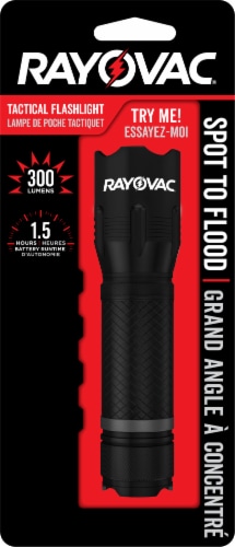 Rayovac Tactical Flashlight 300 Lumens Perspective: front