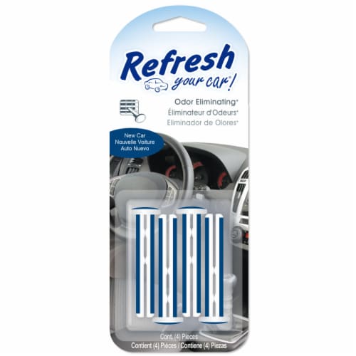 Refresh Your Car!® New Car Scent Odor Eliminating Auto Vent Stick