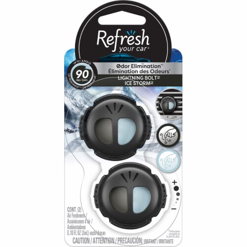 Refresh Your Car Diffuser Air Freshener (Lightning Bolt/Ice Storm