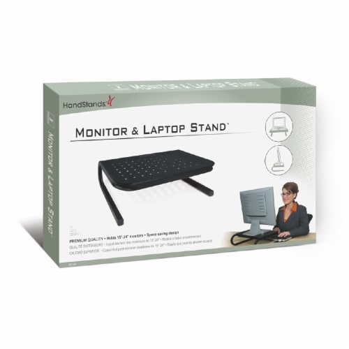 Handstands Metal Monitor Stand Perspective: front