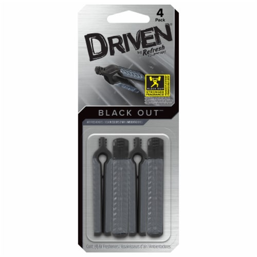 Driven® Black Out Car Maximum Strength Vent Sticks Air Freshener Perspective: front
