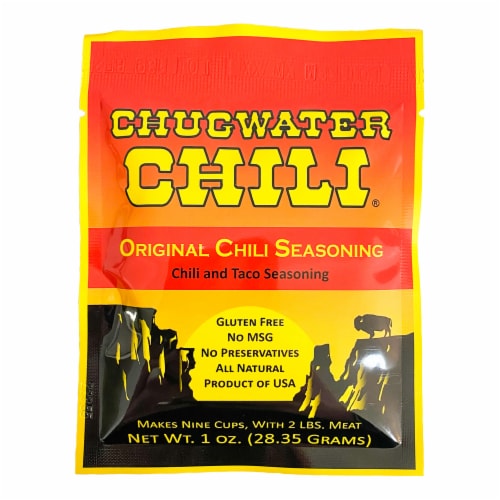 Chugwater Chili® Chili & Taco Seasoning Perspective: front