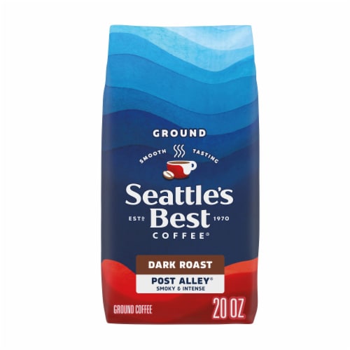 Seattle's Best Coffee™ Post Alley Blend Dark Roast Ground Coffee Perspective: front