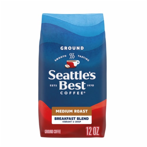 Seattle's Best Coffee™ Breakfast Blend Medium Roast Ground Coffee Perspective: front