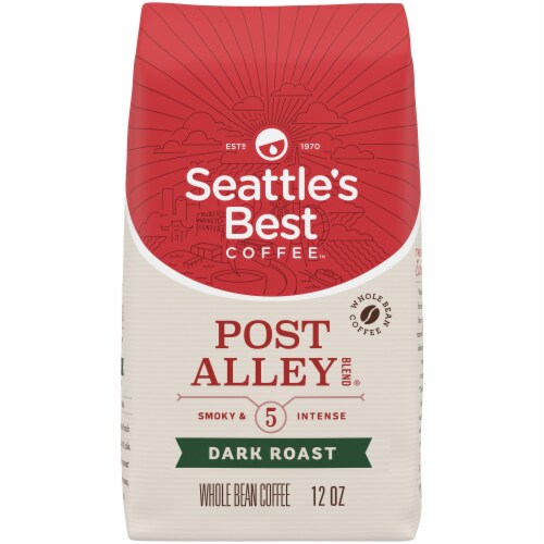 Seattle's Best Coffee™ Post Alley Blend Dark Roast Whole Bean Coffee Perspective: front