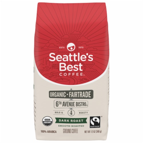 Seattle's Best Coffee™ 6th Avenue Bistro Fair Trade Organic Ground Coffee Perspective: front