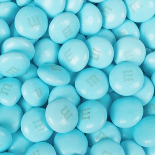 Light Blue M&M'S Bulk Candy