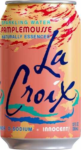 LaCroix® Grapefruit Flavored Sparkling Water Can Perspective: front