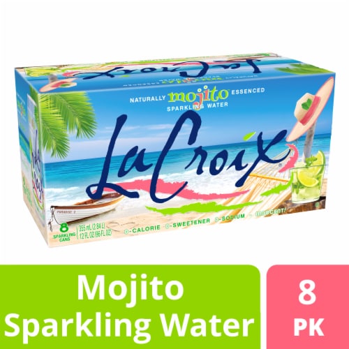 LaCroix® Mojito™ Flavored Sparkling Water Cans Perspective: front