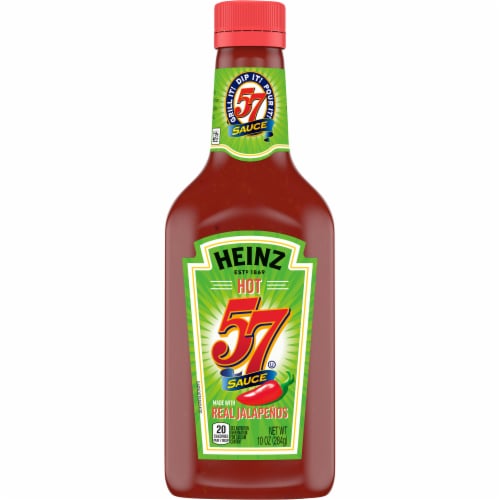 Heinz 57 Hot Jalapeno Sauce Perspective: front