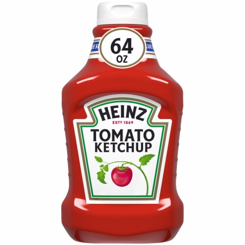 Heinz Tomato Ketchup Value Size, Bottle Perspective: front