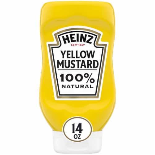 Heinz Yellow Mustard Perspective: front
