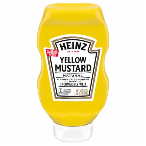 Heinz Yellow Mustard Perspective: front