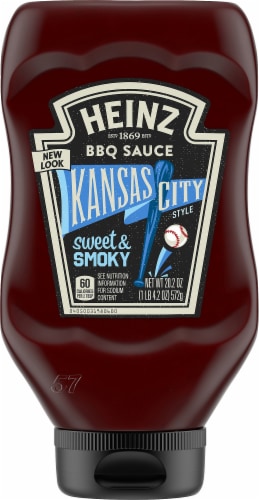 Heinz Kansas City Style Sweet Smoky BBQ Sauce 20.2 oz Kroger
