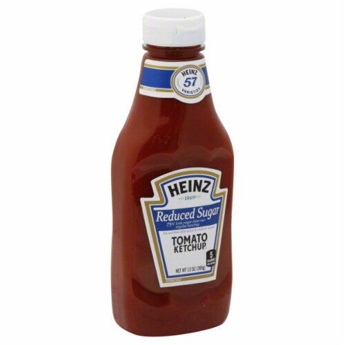 Heinz Reduced Sugar Tomato Ketchup Perspective: front