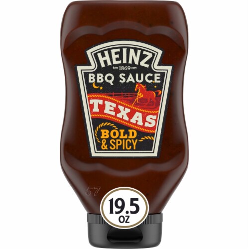 Heinz Texas Style Bold &amp; Spicy BBQ Sauce, 19.5 oz - Fred Meyer