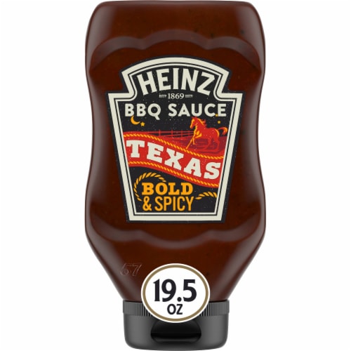 Heinz Texas Style Bold & Spicy BBQ Sauce Perspective: front