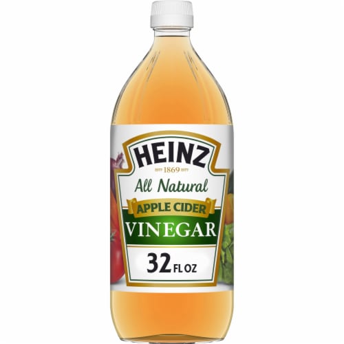 Heinz All Natural Apple Cider Vinegar with 5% Acidity, 32 fl oz - City ...