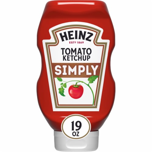 SIMPLY HEINZ Simply Tomato Ketchup with No Artificial Sweeteners Perspective: front