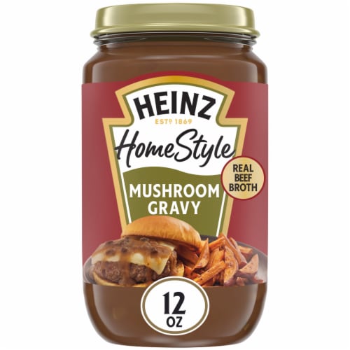 Heinz Homestyle Mushroom Gravy Perspective: front