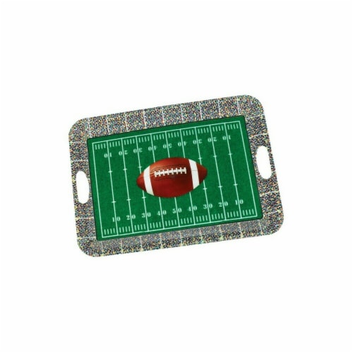 Amscan 439904 1 X Football Serving Tray - Pack of 6 Perspective: front