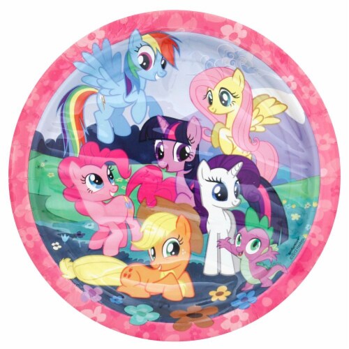 My little shop pony plates