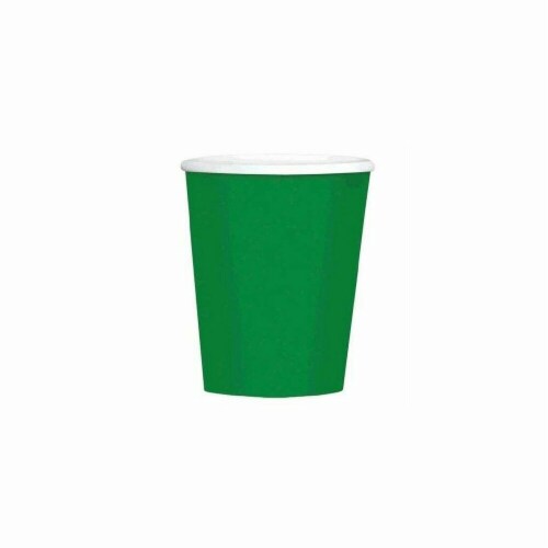 Festive Green 12oz Plastic Cups | 50ct