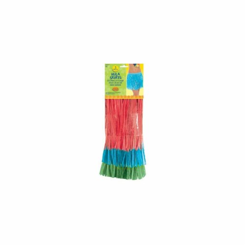 Amscan 340011 Child Hula Skirts - Pack of 18 Perspective: front
