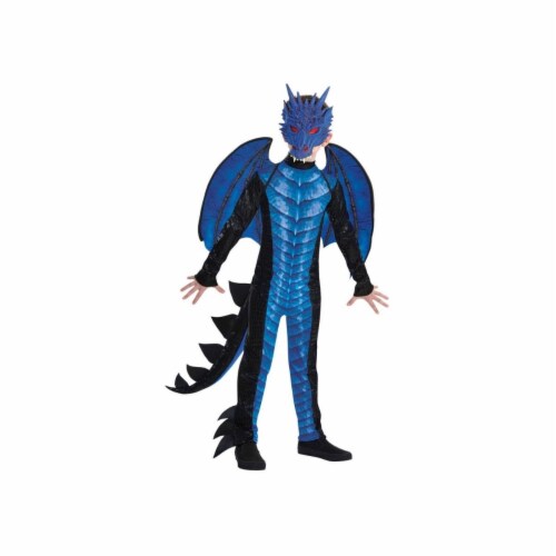 Amscan 402946 Child Deadly Dragon Costume for Boys, Extra Large Perspective: front