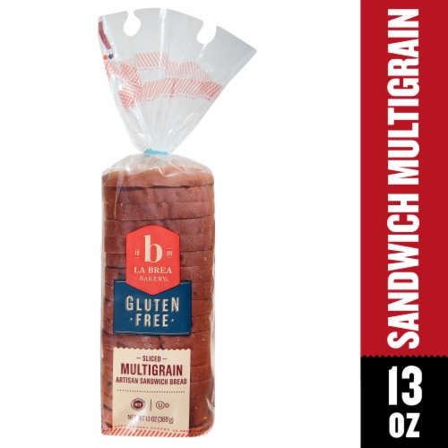 La Brea Bakery Sliced Gluten Free Multigrain Artisan Sandwich Bread Perspective: front