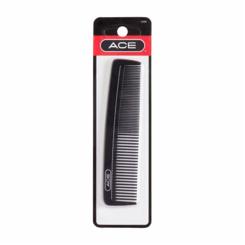 Ace Black Pocket Comb Perspective: front