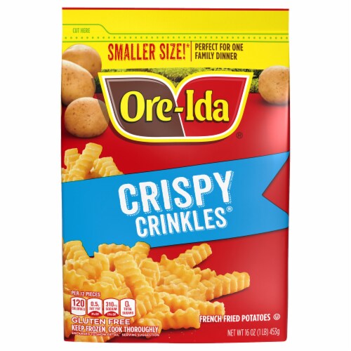 Ore-Ida Golden Crinkles® French Fried Potatoes Perspective: front