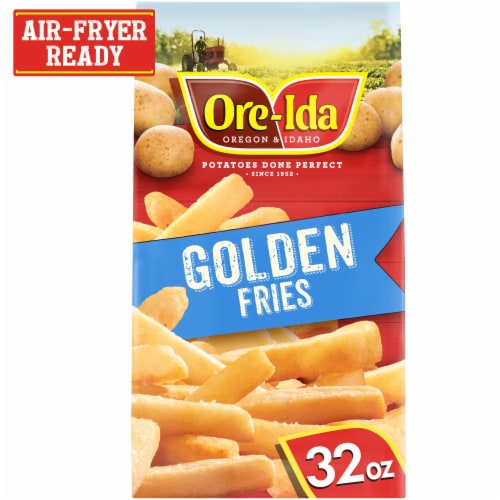 Ore-Ida Golden Fries French Fried Frozen Potatoes Perspective: front