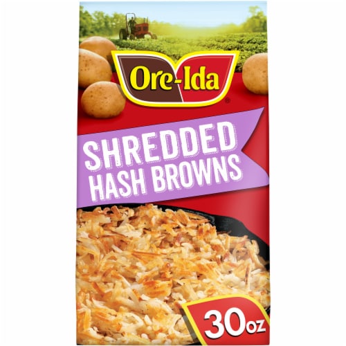 Ore-Ida Shredded Hash Browns Potatoes, 30 oz - Fry’s Food Stores