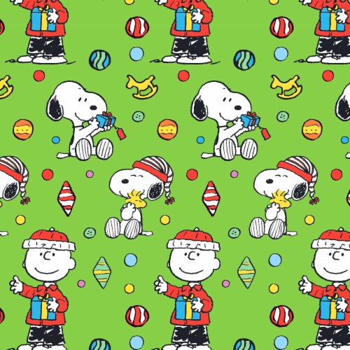 Peanuts Christmas Gift Wrapping Supplies