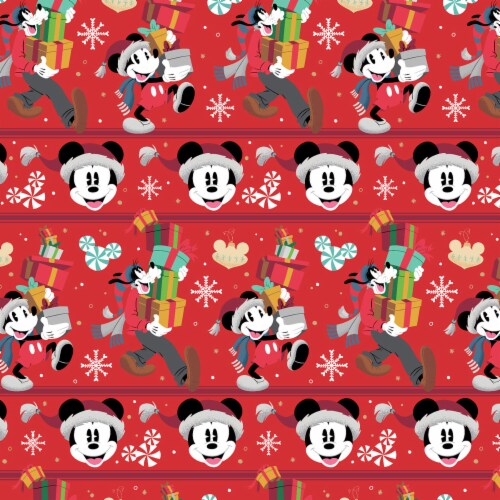 Mickey Mouse Licensed Gift Wrap Perspective: front