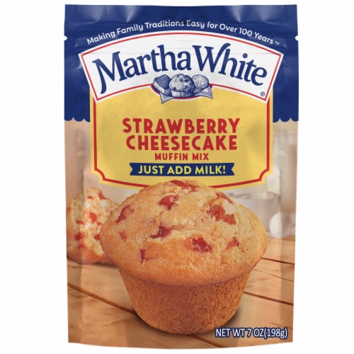 Martha White® Strawberry Cheesecake Muffin Mix Perspective: front