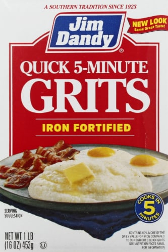 Jim Dandy Iron Fortified Quick Grits Perspective: front
