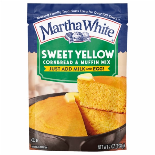 Martha White® Sweet Yellow Cornbread Mix Perspective: front