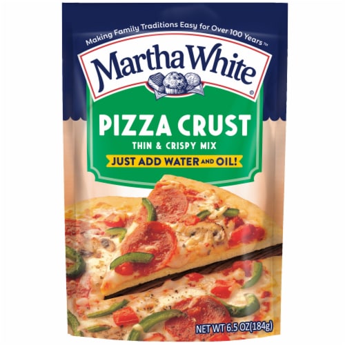Martha White Thin and Crispy Pizza Crust Mix Perspective: front
