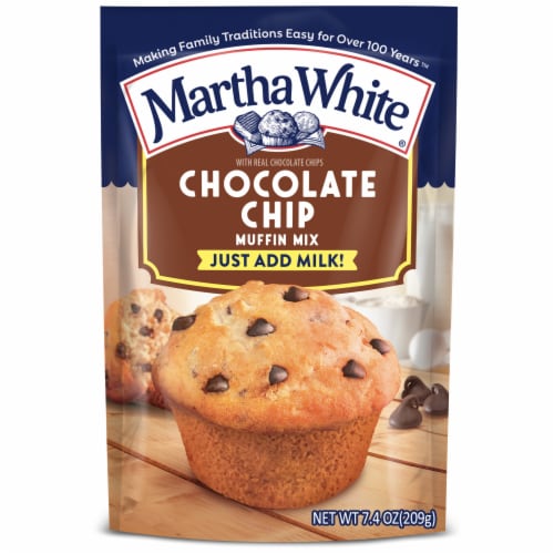 Martha White Chocolate Chip Muffin Mix Perspective: front