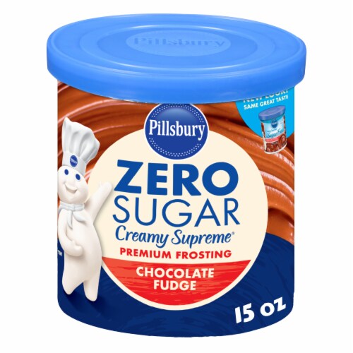 Pillsbury Creamy Supreme Chocolate Fudge Sugar Free Frosting 15 Oz Harris Teeter