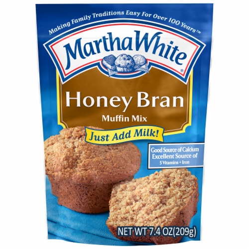 Martha White Honey Bran Muffin Mix Perspective: front