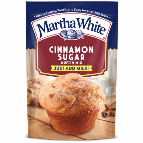 Martha White Cinnamon Sugar Muffin Mix Perspective: front