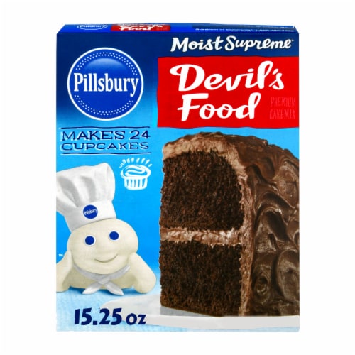 Pillsbury Moist Supreme Premium Devil's Food Cake Mix Perspective: front