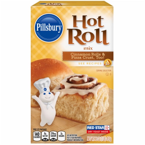 Pillsbury Hot Roll Baking Mix Perspective: front