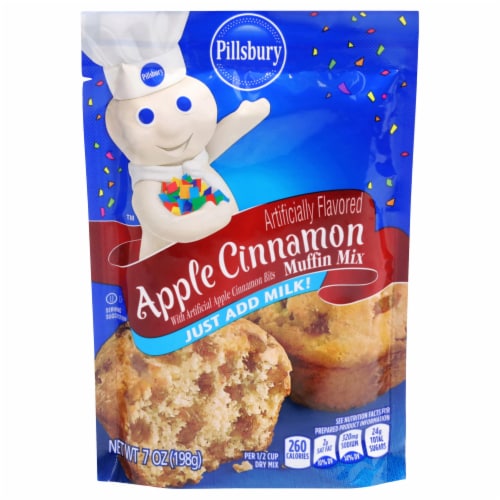 Pillsbury Apple Cinnamon Muffin Mix Perspective: front